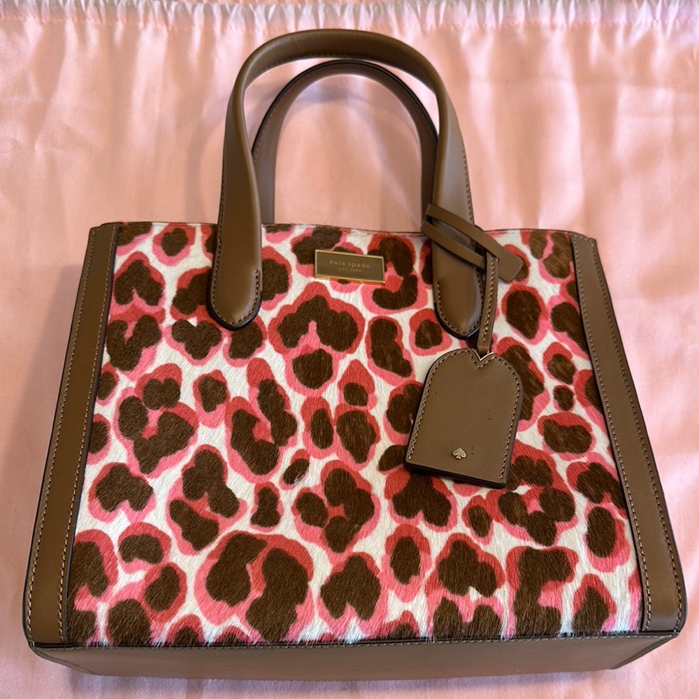 Kate Spade Calf Hair Small Manhattan Tote